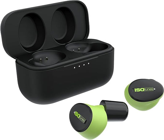 ISOtunes Free Aware Hearing Protection: True Wireless Bluetooth Earbuds with Audio Passthrough Technology