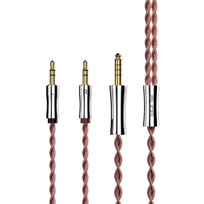 Aune AR5000 20th Anniversary Edition Set : AR5000 Headphones, Headphones Stand, AUR1 USB-C Headphone Cable with DAC, AR3 4.4mm Balanced Headphone Cable