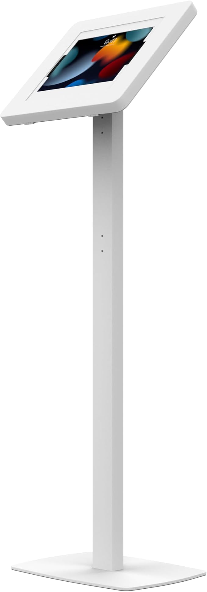 Thin Floor Stand - CTA Tall Standing 360 Degree Kiosk Display Tablet Holder - Charger Access & Lock - for iPad Pro 13-inch (M4), iPad Pro 12.9-inch, iPad Air 13-Inch (M3 / M2)