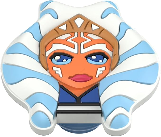PopSockets Phone Grip with Expanding Kickstand, Adhesive Grip, The Mandalorian - PopOut Ahsoka Tano