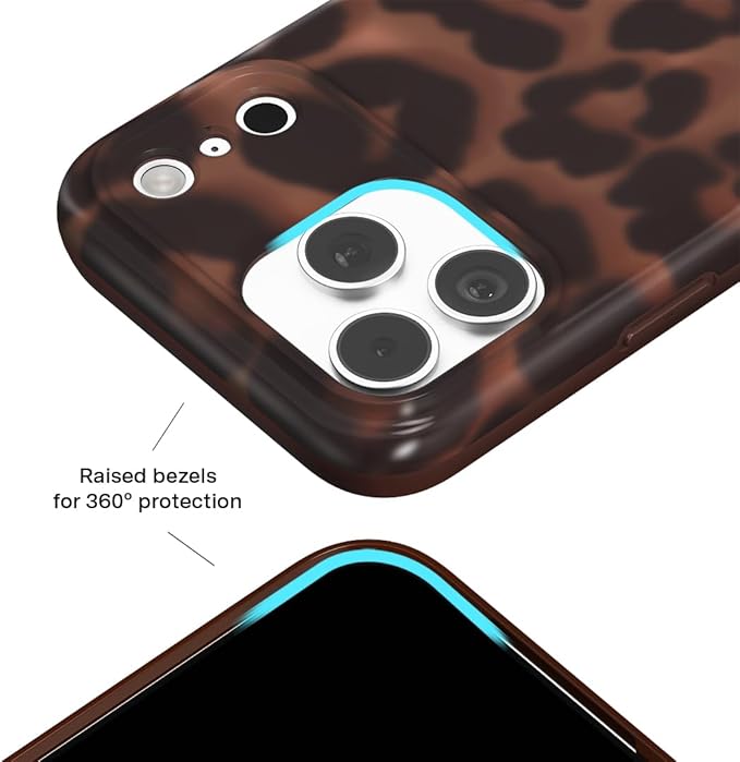 VELVET CAVIAR Case for iPhone 17 Pro | Compatible with MagSafe | 10ft Drop Tested | Protective Designer Cases | It Girl Leopard Cheetah Tortoise Shell