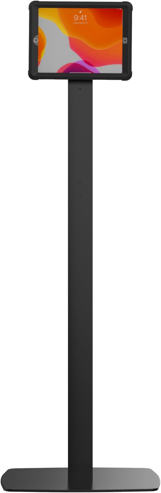 CTA Digital PAD-CHKBM10 Thin-Profile Floor Stand with Removable Magnetic Protective Case for 10.2-Inch iPad (Black)