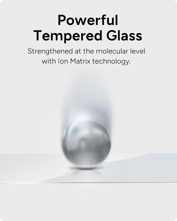 ZAGG Glass+ Samsung Galaxy A26 5G Screen Protector – Extreme Impact & Shatter Protection, Scratch-Resistant, Smudge-Resistant, Fingerprint Scanner Compatible, InvisibleShield, Easy Installation