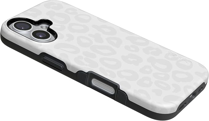 Casely iPhone 17 Case | Into The Wild | White Snow Leopard | Compatible with MagSafe | Bold Protective Design