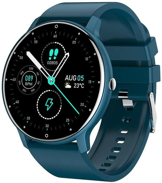 0.3inch Ultra Thin Smart Watch Fitness Tracker Pedometer with Heart Rate, Blood Pressure, Blood Oxygen and Sleep Monitoring Functions, Support Message Synchronization, Multiple OSD Languages