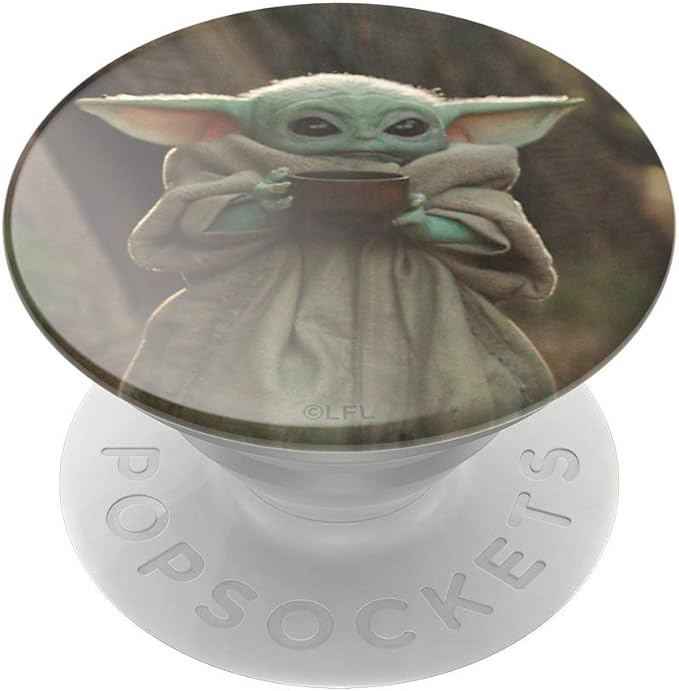 PopSockets Phone Grip with Expanding Kickstand, Adhesive Grip, Star Wars - The Child Cup