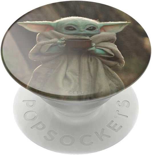 PopSockets Phone Grip with Expanding Kickstand, Adhesive Grip, Star Wars - The Child Cup