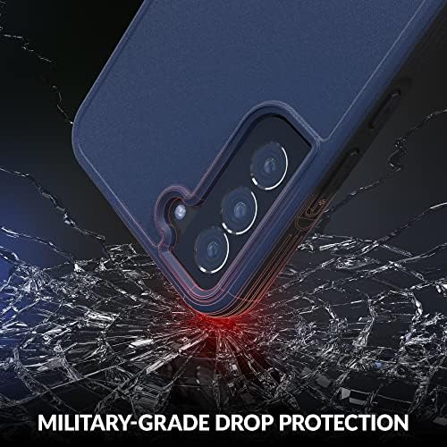 Crave Galaxy S22+ Slim Guard Case, Shockproof Navy Bumper for 6.6" Samsung S22 Plus