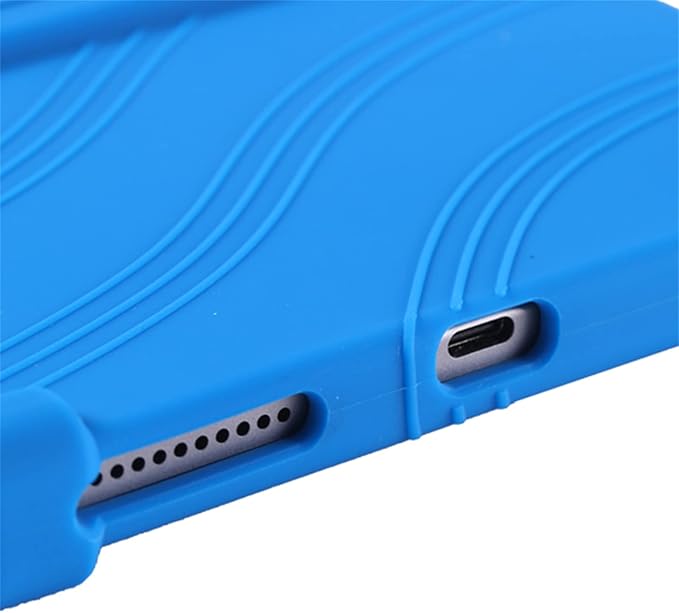 Case for Lenovo Tab M9 Cover 9.0 inch (TB-310FU,2023 Released), Kids Friendly Soft Silicone Adjustable Stand Cover for Lenovo Tab M9 Tablet (Purple)