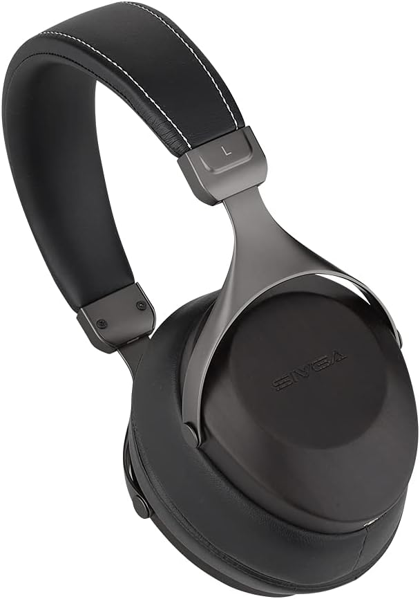 SIVGA SV021 Robin Classic Zebrano Wooden Closed Back Wired Over-Ear Headphone