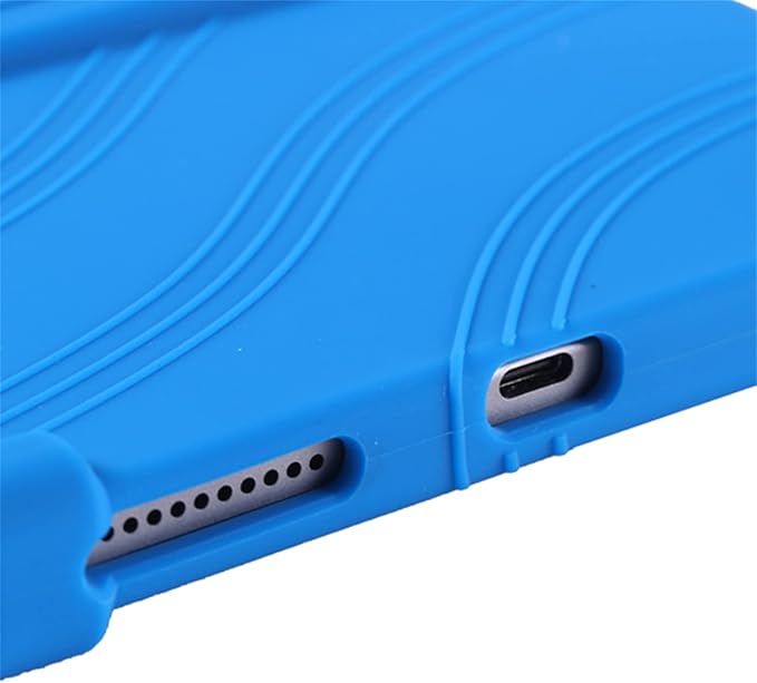 Case for Lenovo Tab M9 Cover 9.0 inch (TB-310FU,2023 Released), Kids Friendly Soft Silicone Adjustable Stand Cover for Lenovo Tab M9 Tablet (Black)