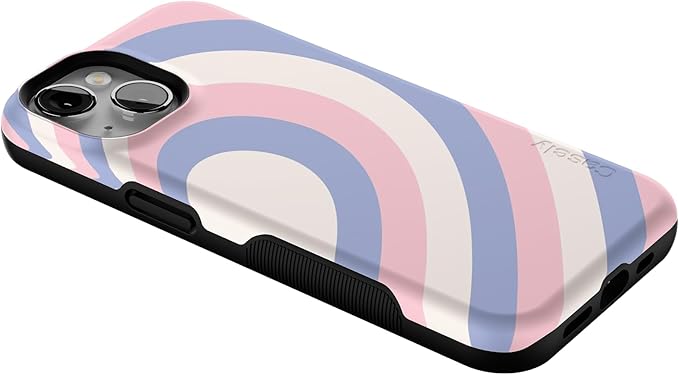 Casely iPhone 14 Case | Half of My Heart (Right) | Friendship | Compatible with MagSafe | Bold Protective Design