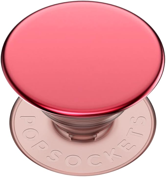 PopSockets Phone Grip with Expanding Kickstand, Adhesive Grip - Alum Rouge