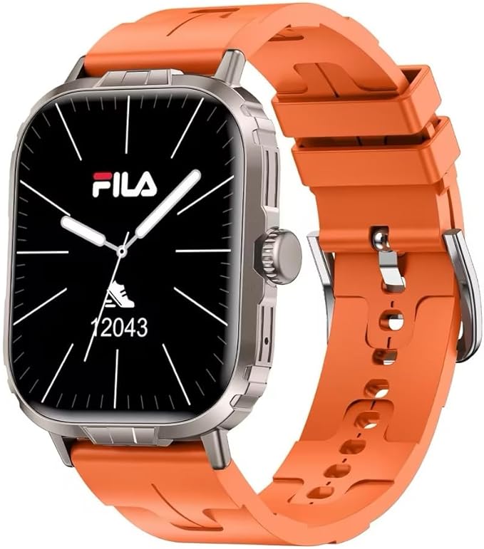 Fila Smart Watch, 2.01" Smartwatch for Men Women (Answer/Make Call), Fitness Tracker with 100+ Sport Modes, IP67 Waterproof, Heart Rate/Sleep Monitor, Pedometer, Activity Tracker for Android iOS