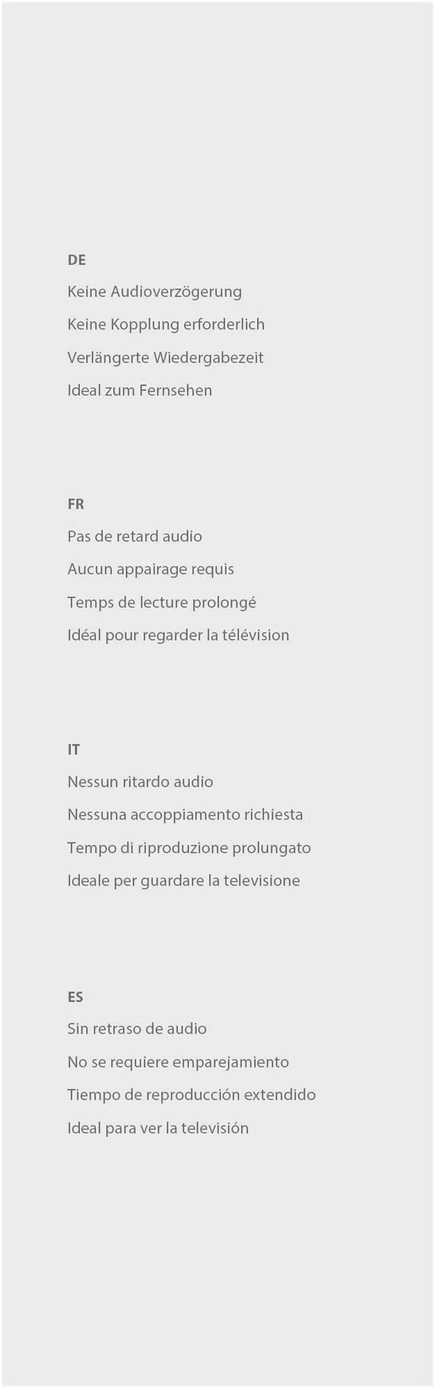 Avantree Medley Clear - Wireless Earbuds for TV Listening & Watching with Transmitter & Charging Dock, Clear Dialogue, Enhanced Volume, Soundbar Passthrough, 20H Bluetooth Neckband Headphones