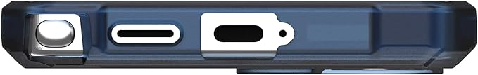 URBAN ARMOR GEAR UAG Designed for Samsung Galaxy S25 Ultra Case 6.9" Essential Armor - Compatible with Magnetic Charging Rugged Military Drop Tested Anti-Slip Protective Cover, Cloud Blue