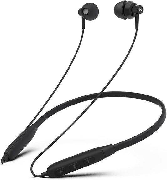SoundMAGIC S20BT Neckband Bluetooth Headphones Wireless Earphones HiFi Stereo in Ear Headset with Microphone Lightweight Sports Earbuds Long Playtime Stable Connection Black