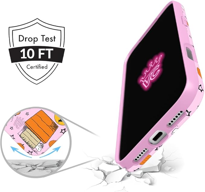 VELVET CAVIAR Case for iPhone 17 Air | Compatible with MagSafe | 10ft Drop Tested | Protective Designer Cases | Pink Pumpkin Snoopy