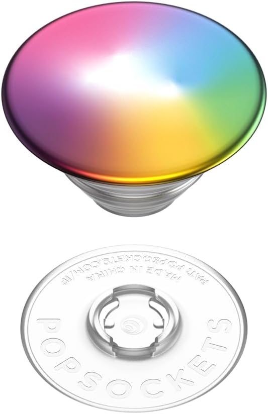 PopSockets Phone Grip with Expanding Kickstand, Adhesive Grip - Alum Frosted Palette