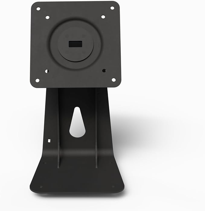 TABcare Anti-Theft Acrylic Case with 360 Rotate 180 Swivel Metal Desktop Stand & 90-Degree USB C Cable for Samsung Galaxy TAB S7 S8 S9 11", S9 S10 FE 10.9" Tablet (Black, TAB S7/S8/S9)