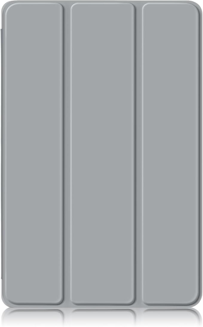 Case for Lenovo Tab P12 12.7 Inch 2023 Tablet, Smart Soft TPU Back Shell Cover with Auto Wake/Sleep Function,Gray