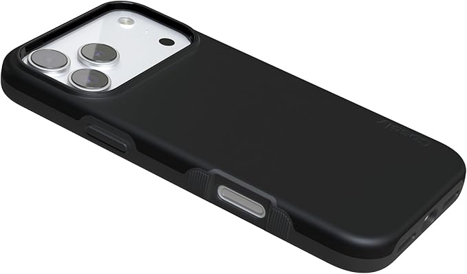 Casely iPhone 17 Pro Case | Black on Black | Compatible with MagSafe | Bold Protective Design
