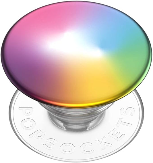 PopSockets Phone Grip with Expanding Kickstand, Adhesive Grip - Alum Frosted Palette