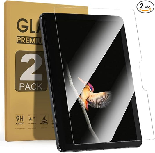 ZenRich 2Pack Anti Blue Light Tempered Glass Screen Protector for Surface Go - Anti-Glare, 9H Hardness, Bubble Free, Case Friendly, Pen Compatible