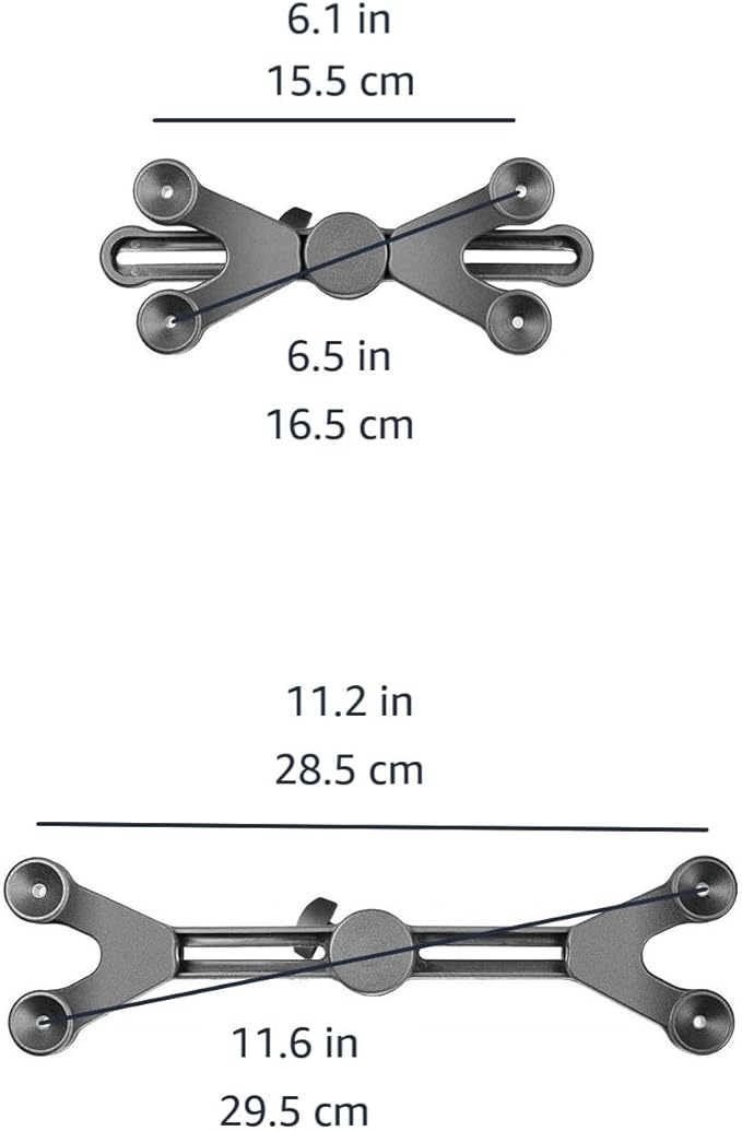 Amazon Basics Adjustable Tablet/iPad Mic Stand Holder for Music Performance, Black