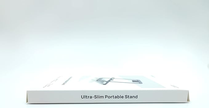 JSAUX Universal Tablet Stand, Portable Foldable Tablet Holder for Desk Compatible with iPad mini/Air, Samsung Galaxy Tab, Kindle Fire, Steam Deck, Switch 2, ROG Ally, iPhone and Other Tablets-Gray