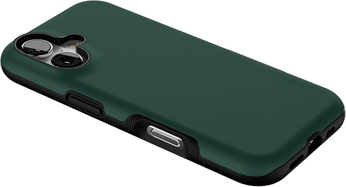 Casely iPhone 17 Case | The Boyfriend Collection | Forest Green | Bold Protective Design | Compatible with MagSafe