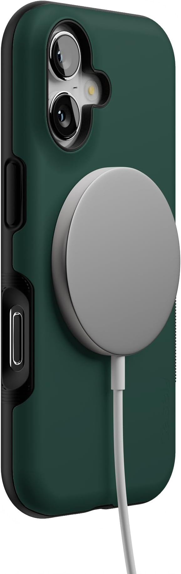 Casely iPhone 17 Case | The Boyfriend Collection | Forest Green | Bold Protective Design | Compatible with MagSafe