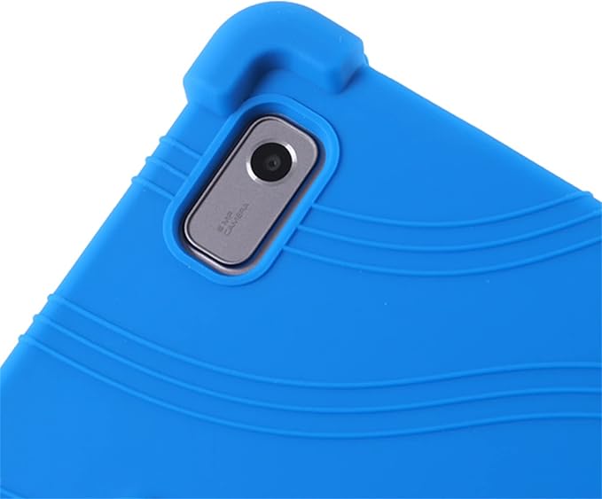 Case for Lenovo Tab M9 Cover 9.0 inch (TB-310FU,2023 Released), Kids Friendly Soft Silicone Adjustable Stand Cover for Lenovo Tab M9 Tablet (Blue)