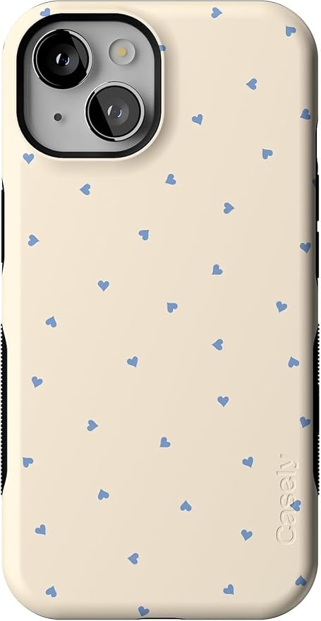 Casely iPhone 14 Case | I'm Yours | Tiny Hearts | Compatible with MagSafe | Bold Protective Design