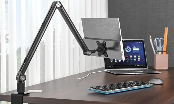 Portable Monitor Stand Desk Mount 12.9 inch