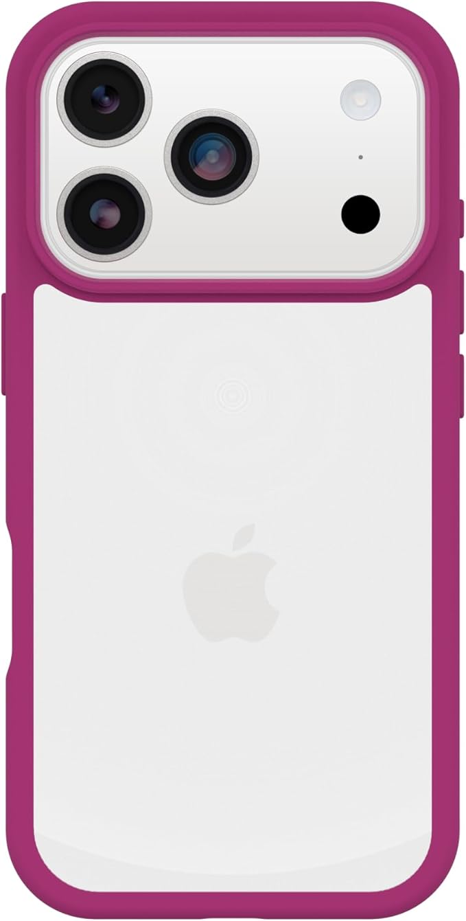 OtterBox iPhone 17 Pro Profile Series Case - Rose Crystal - Pink - Ultra-Thin, Stylish Minimalist iPhone Case