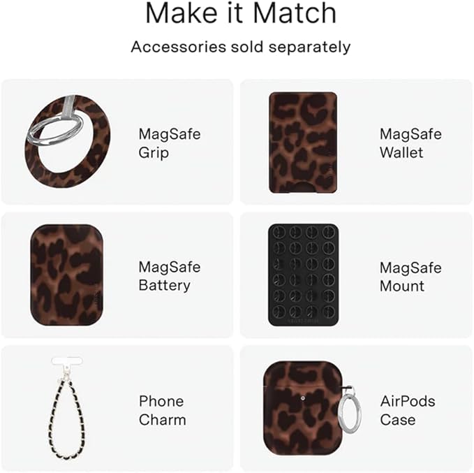 VELVET CAVIAR Case for iPhone 17 | Compatible with MagSafe | 10ft Drop Tested | Protective Designer Cases | It Girl Leopard Cheetah Tortoise Shell