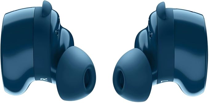 Bose QuietComfort Bluetooth Earbuds, True Wireless Earbuds with Active Noise Cancellation and Mic, Deep Bass, IPX4 Rating, Up to 8.5 Hours of Playtime, Twilight Blue - Limited Edition Color