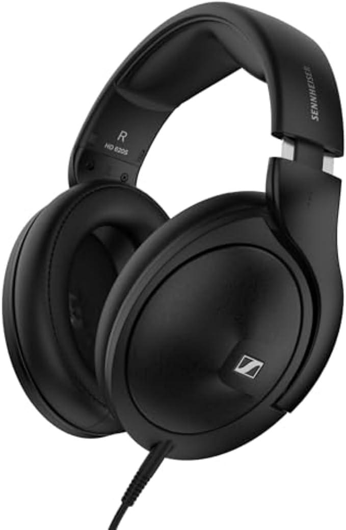 Sennheiser HD 620S - Audiophile Closed-Back Wired Headphones - Premium Stereo Sound with Speaker-Like Spatial Imaging and Optimized Surround, Black