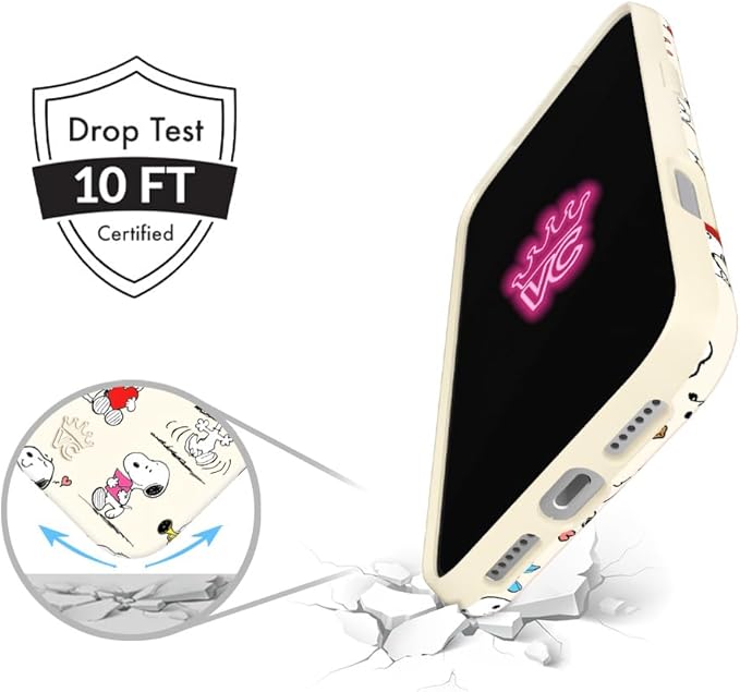 VELVET CAVIAR Case for iPhone 17 | Compatible with MagSafe | 10ft Drop Tested | Protective Designer Cases | Snoopy Moods