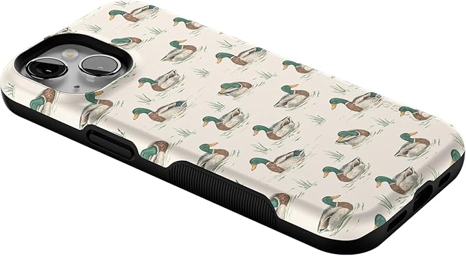 Casely iPhone 15 Case | Mallard & Co. | The Boyfriend Collection | Bold Protective Design | Compatible with MagSafe