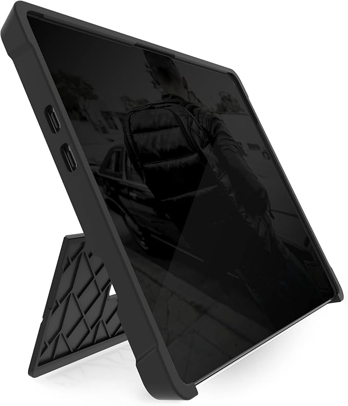STM Dux Shell for Microsoft Surface Pro 9, 10, and 11th Edition - Rugged and Protective case with Pen Storage - Black (stm-222-338MZ-01)