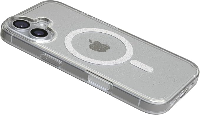 Casely iPhone 17 Case | Clear Skies | Clear Shimmer | Compatible with MagSafe | Classic Ultra Slim Design