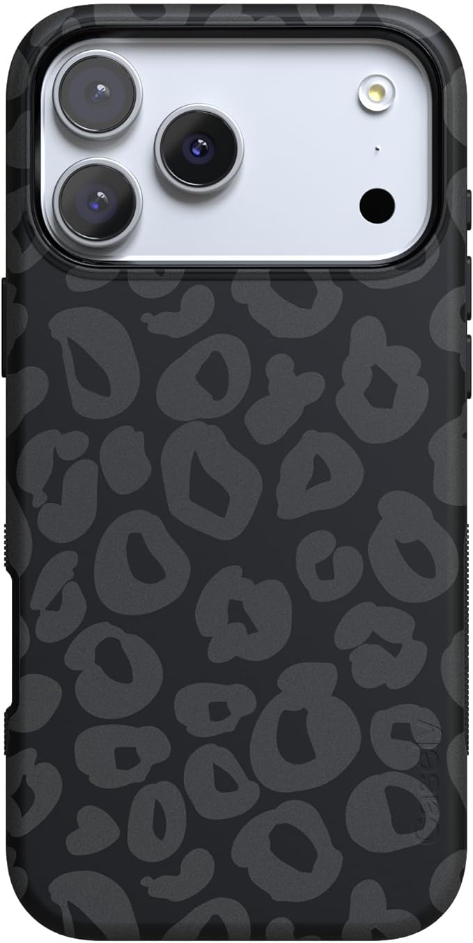 Casely iPhone 17 Pro Case | Into The Wild | Black Leopard | Compatible with MagSafe | Bold Protective Design