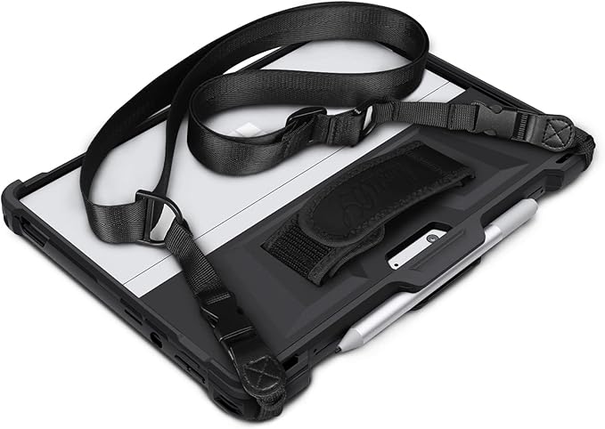 Rugged Case for Surface Pro 8 Microsoft Cover Funda de tableta Lightweight Shockproof Case Pen Holder 13 inch Sleeve Tablet Shell 2021 Release Black