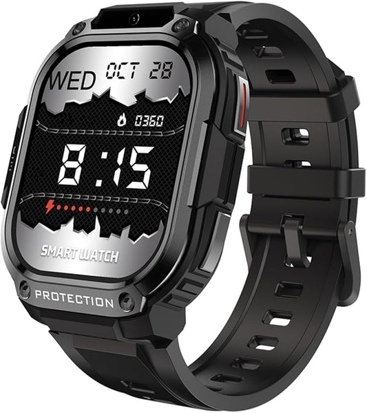 4G LTE GPS Smartwatch Phone for Men Women, SIM Card (Answer/Make Call), 2GB+16GB, Android 8.1 Activity Tracker with Heart Rate, App Store HD Camera Video Calling 2.13 inch AMOLED Screen