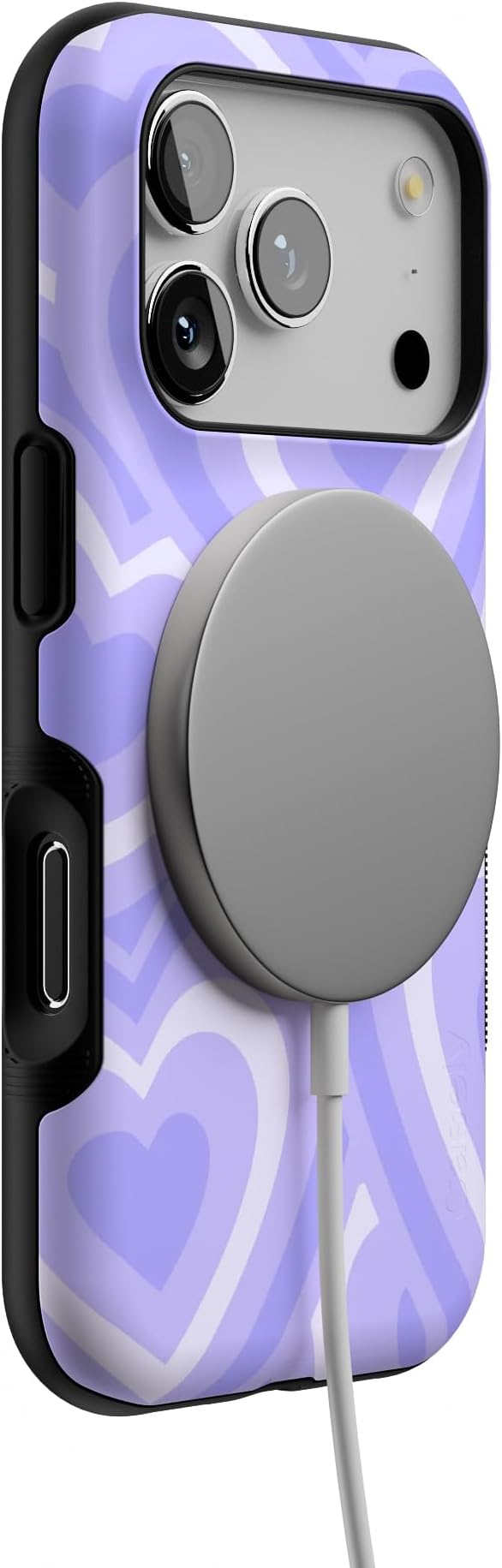 Casely iPhone 17 Pro Case | Love Song | Lavender Heart | Bold Protective Design | Compatible with MagSafe