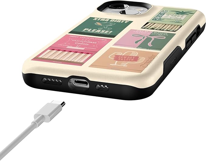 Casely iPhone 14 Case | Perfect Match | FashionPass x Casely | Compatible with MagSafe | Bold Protective Design
