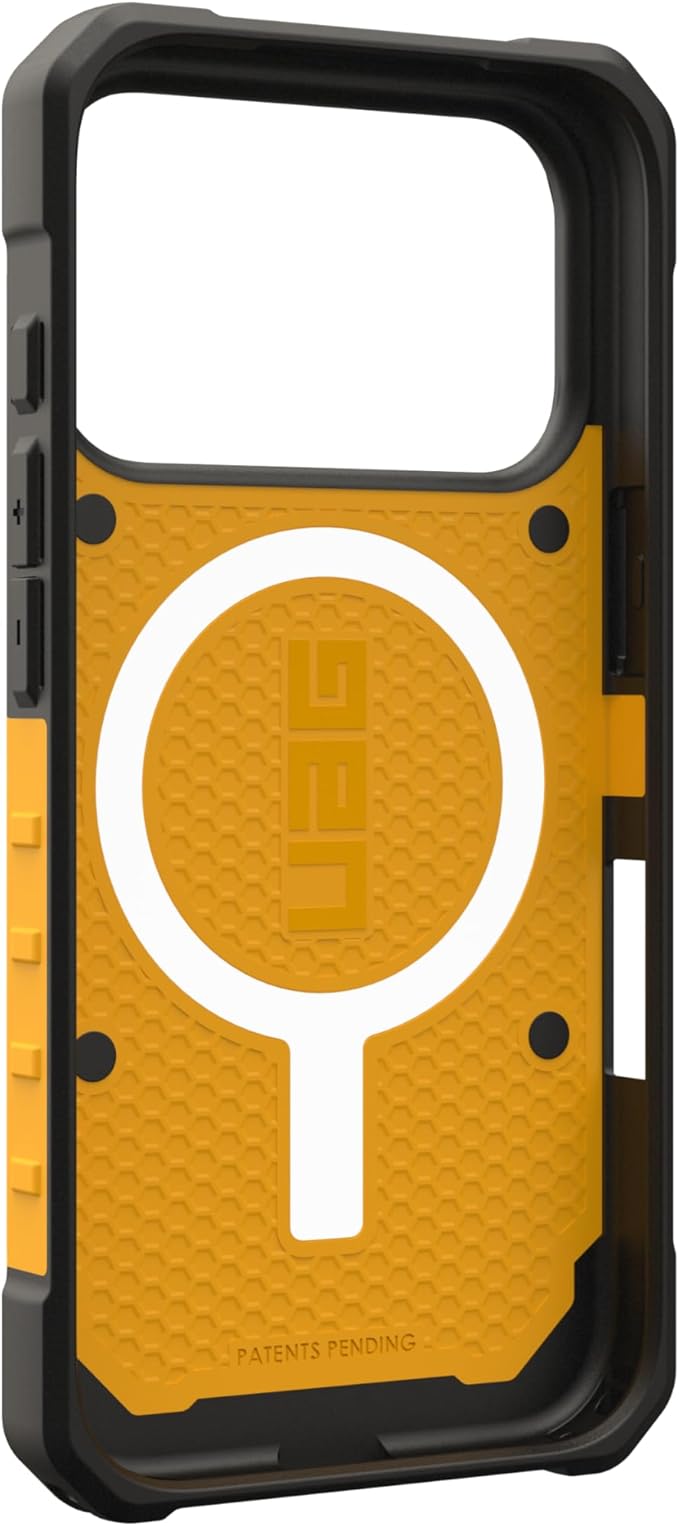 URBAN ARMOR GEAR UAG Designed for iPhone 17 Pro Case Pathfinder - Compatible with MagSafe Military Grade Protective Cover, Heritage Yellow