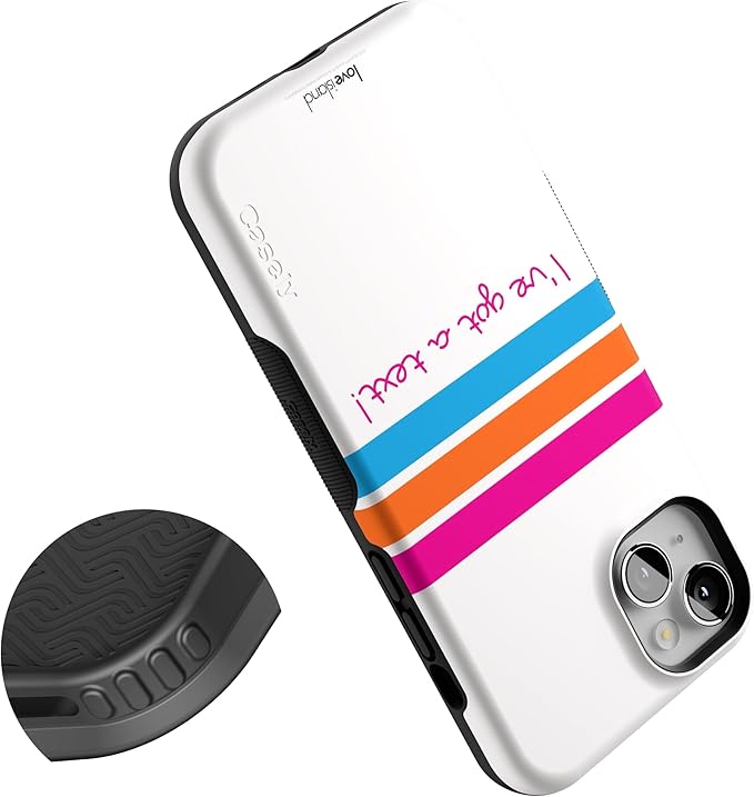 Casely iPhone 14 Case | Love Island | I've Got a Text! | Compatible with MagSafe | Bold Protective Design